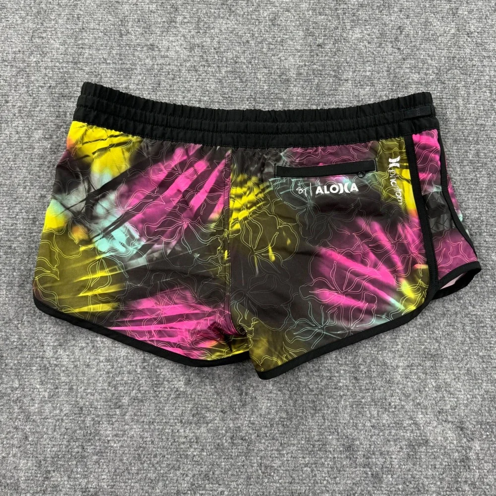 Hurley Phantom Aloha Shorts Medium Multicolor‎ Tie Dye Floral Boardshorts Men's